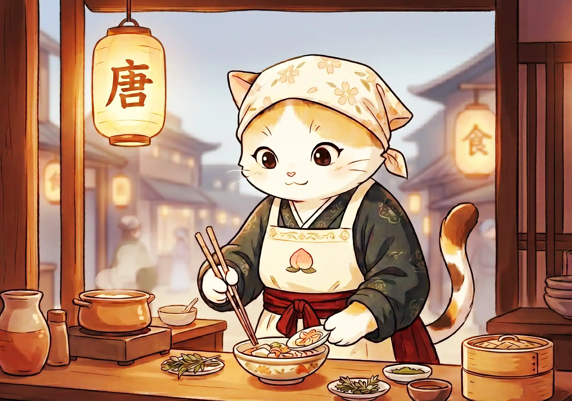 那個來自千年廚師世家的神秘女人，在長安開店了